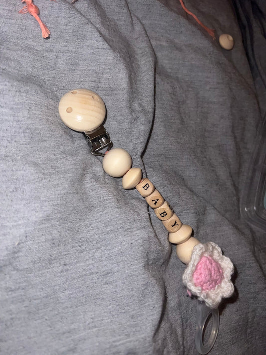 Attache tétine personnalisée